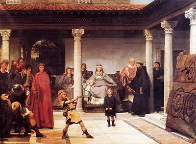 The Education of the Children of Clovis Lawrence Alma Tadema